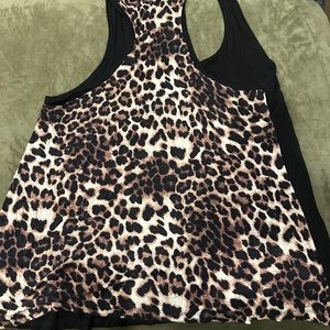 EUC SF Giants tank with animal print